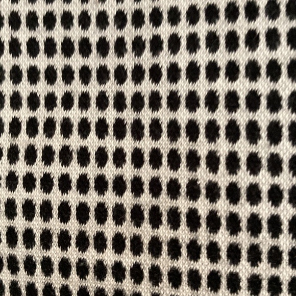 Talbots Black & White Top. Large - Picture 5 of 8